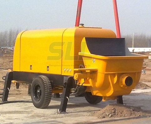 Chiny Transfery zaprawy Mała pompa do betonu, mała pompa cementowa do projektów budowlanych dostawca