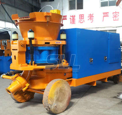 Chiny Napęd silnika wysokoprężnego Maszyna do suchego betonu natryskowego Czteropunktowe urządzenie mocujące dostawca