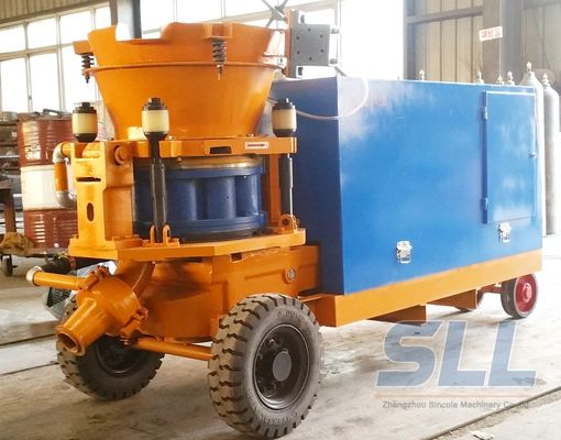 Chiny Maszyna do mokrego betonu natryskowego z silnikiem wysokoprężnym 10m3 / min z pracą sprężarki powietrza dostawca